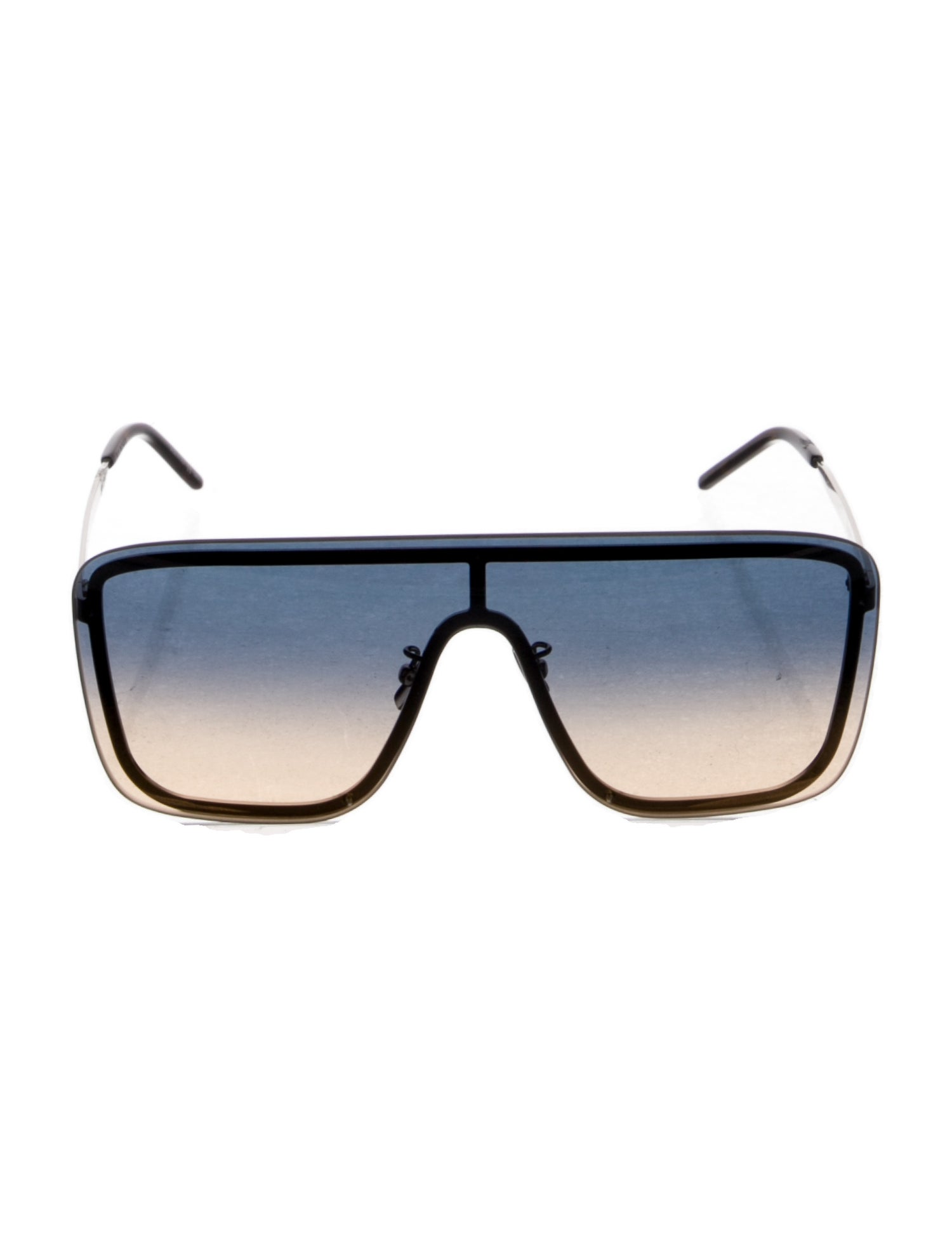 Saint Laurent Shield Gradient Sunglasses