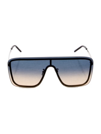 Saint Laurent Shield Gradient Sunglasses