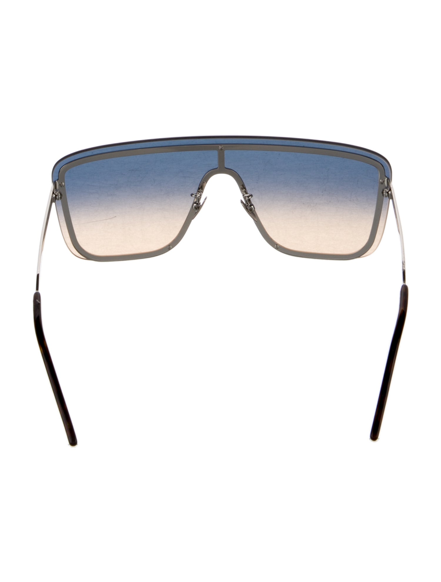 Saint Laurent Shield Gradient Sunglasses