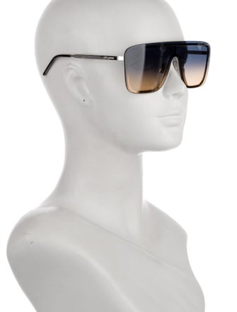 Saint Laurent Shield Gradient Sunglasses