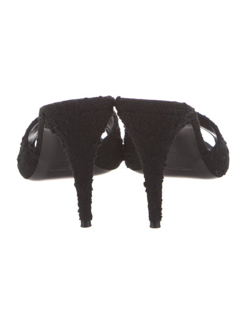 Saint Laurent Tweed Slides