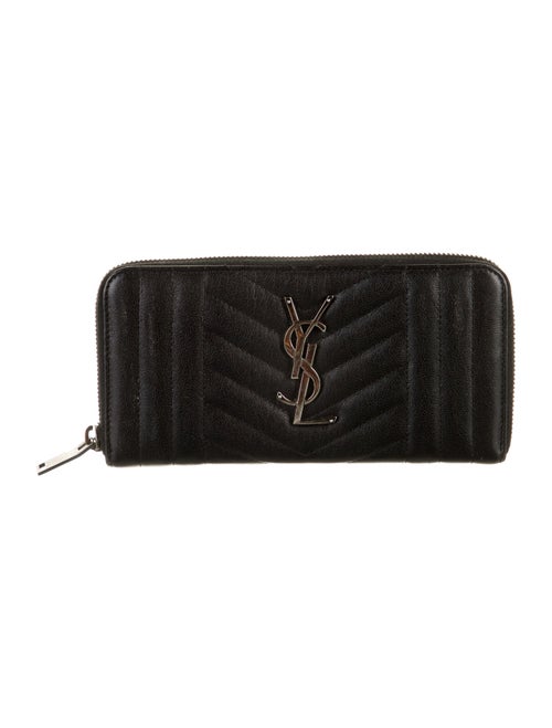 Saint Laurent Leather Continental Wallet