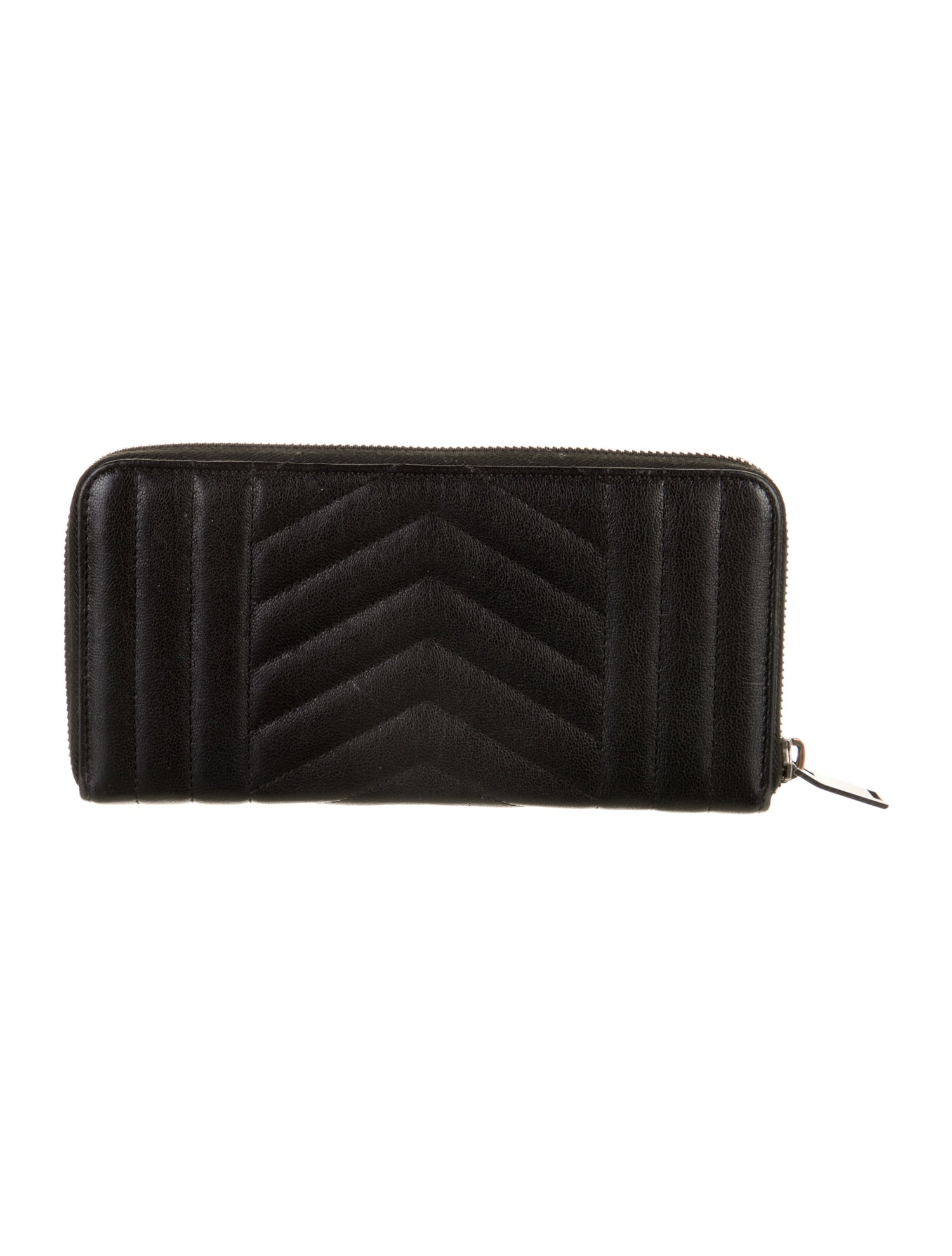 Saint Laurent Leather Continental Wallet