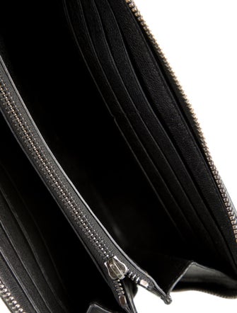 Saint Laurent Leather Continental Wallet