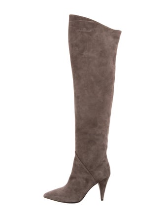 Saint Laurent Suede Boots
