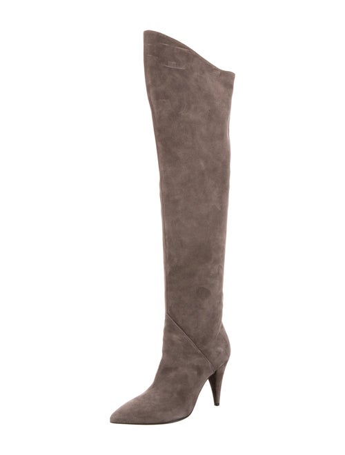Saint Laurent Suede Boots