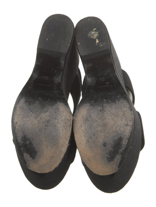 Saint Laurent Velvet Slingback Pumps