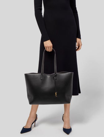Saint Laurent Leather Tote 2022