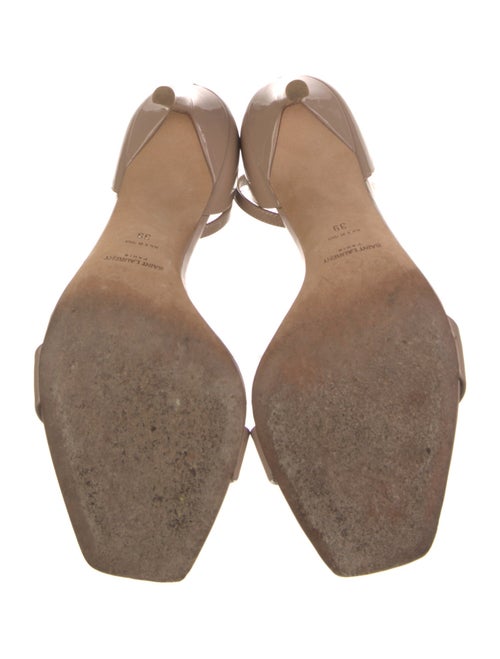 Saint Laurent Patent Leather Sandals