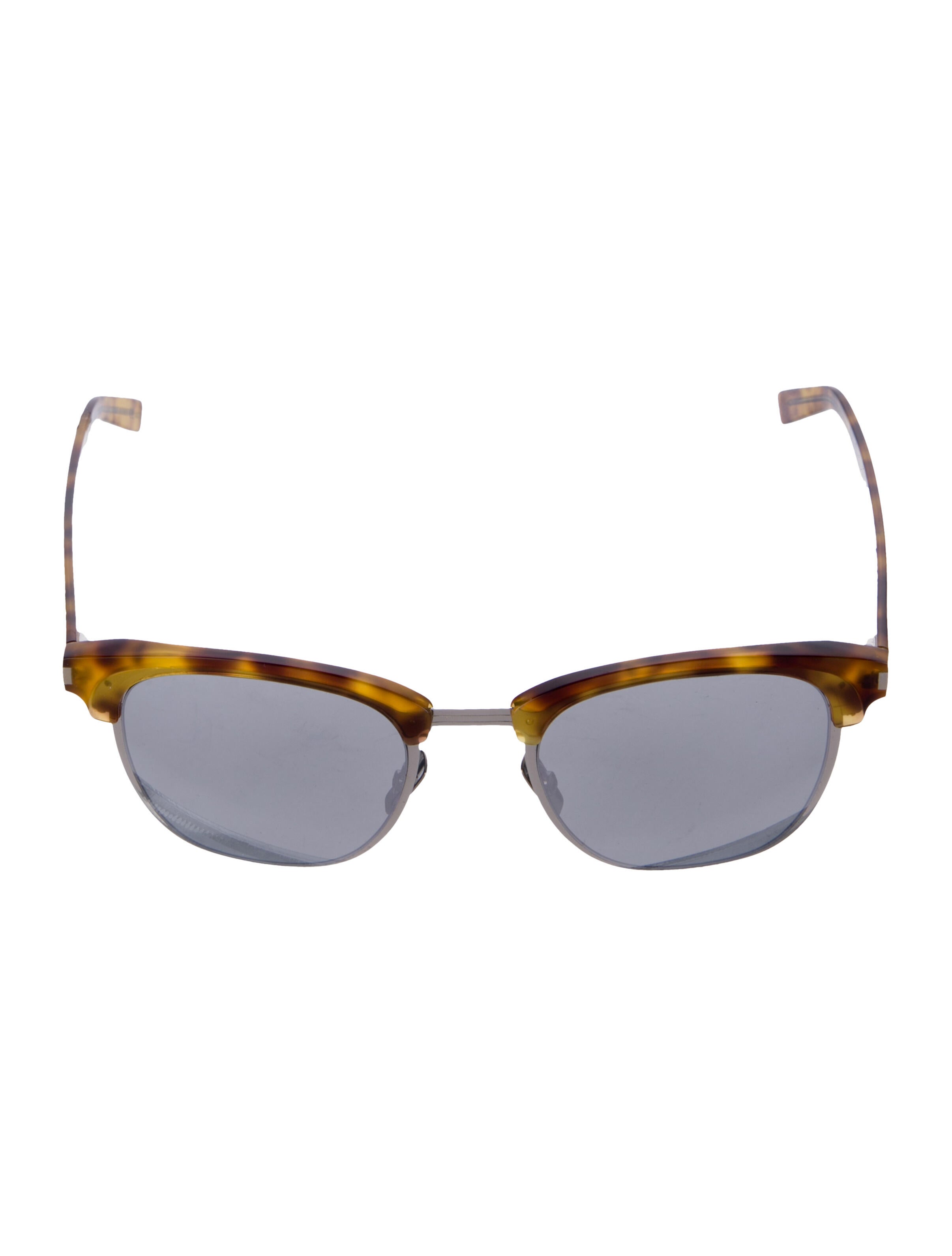 Saint Laurent Wayfarer Mirrored Sunglasses