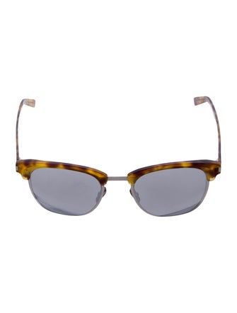 Saint Laurent Wayfarer Mirrored Sunglasses
