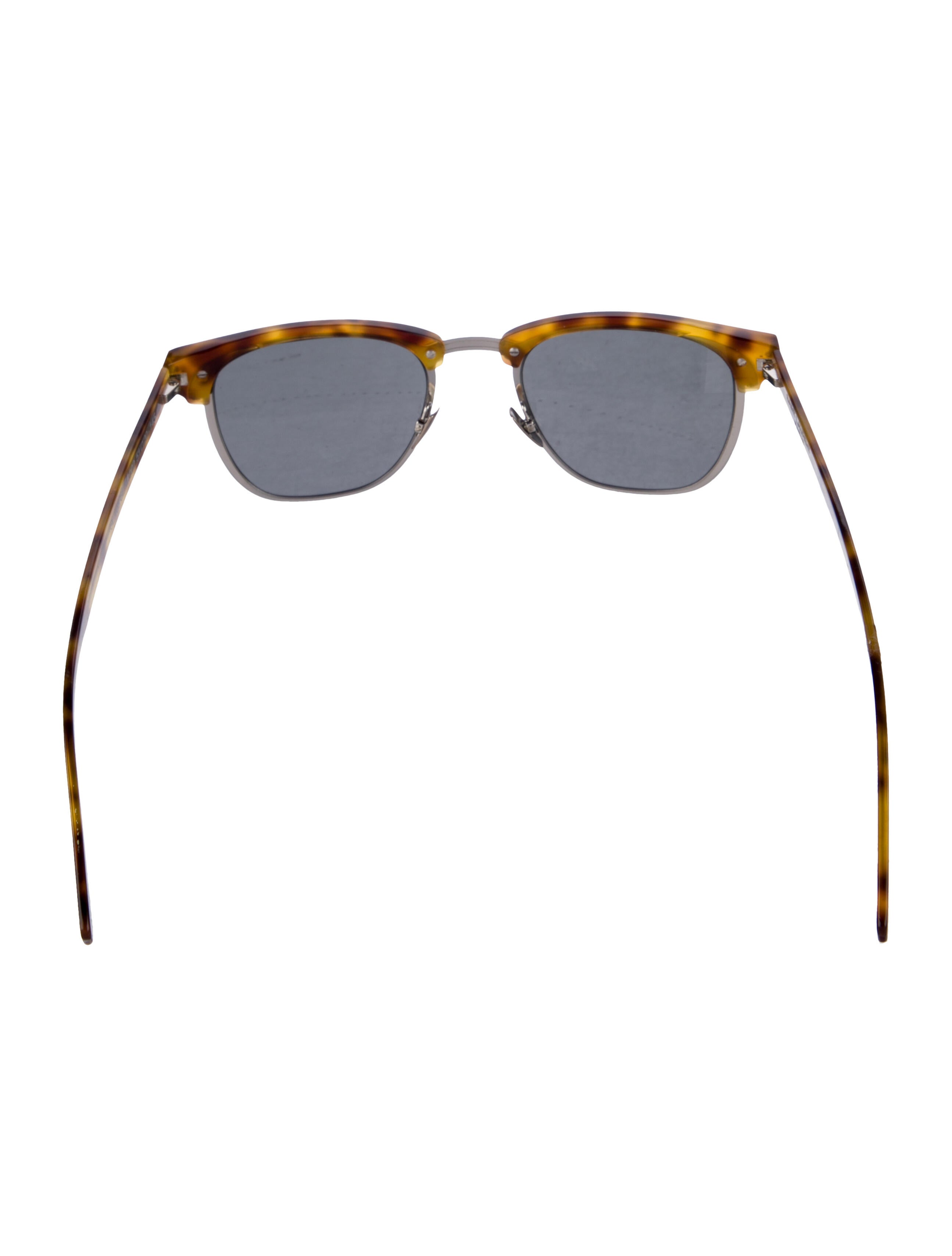 Saint Laurent Wayfarer Mirrored Sunglasses
