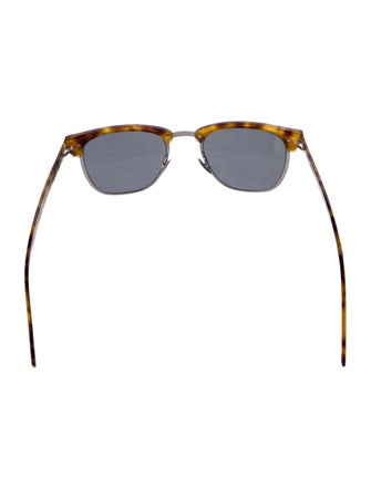 Saint Laurent Wayfarer Mirrored Sunglasses