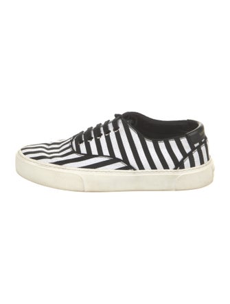 Saint Laurent Canvas Printed Sneakers