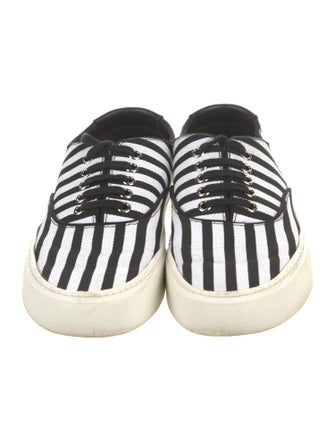 Saint Laurent Canvas Printed Sneakers