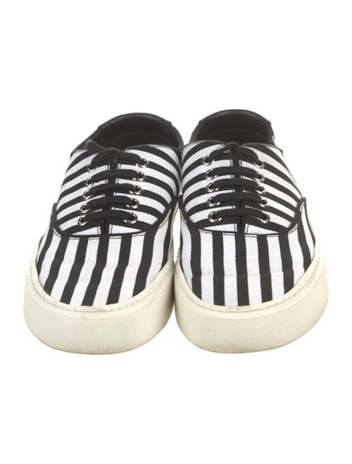 Saint Laurent Canvas Printed Sneakers