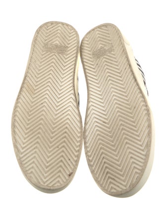Saint Laurent Canvas Printed Sneakers