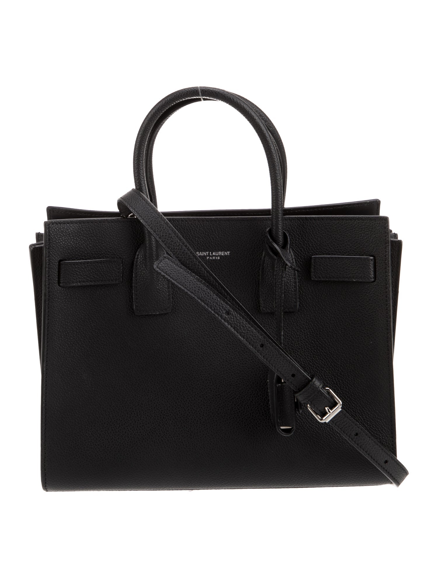 Saint Laurent Leather Sac De Jour Baby 2023