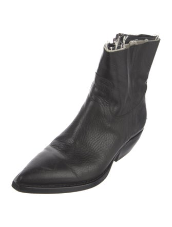 Saint Laurent Leather Boots