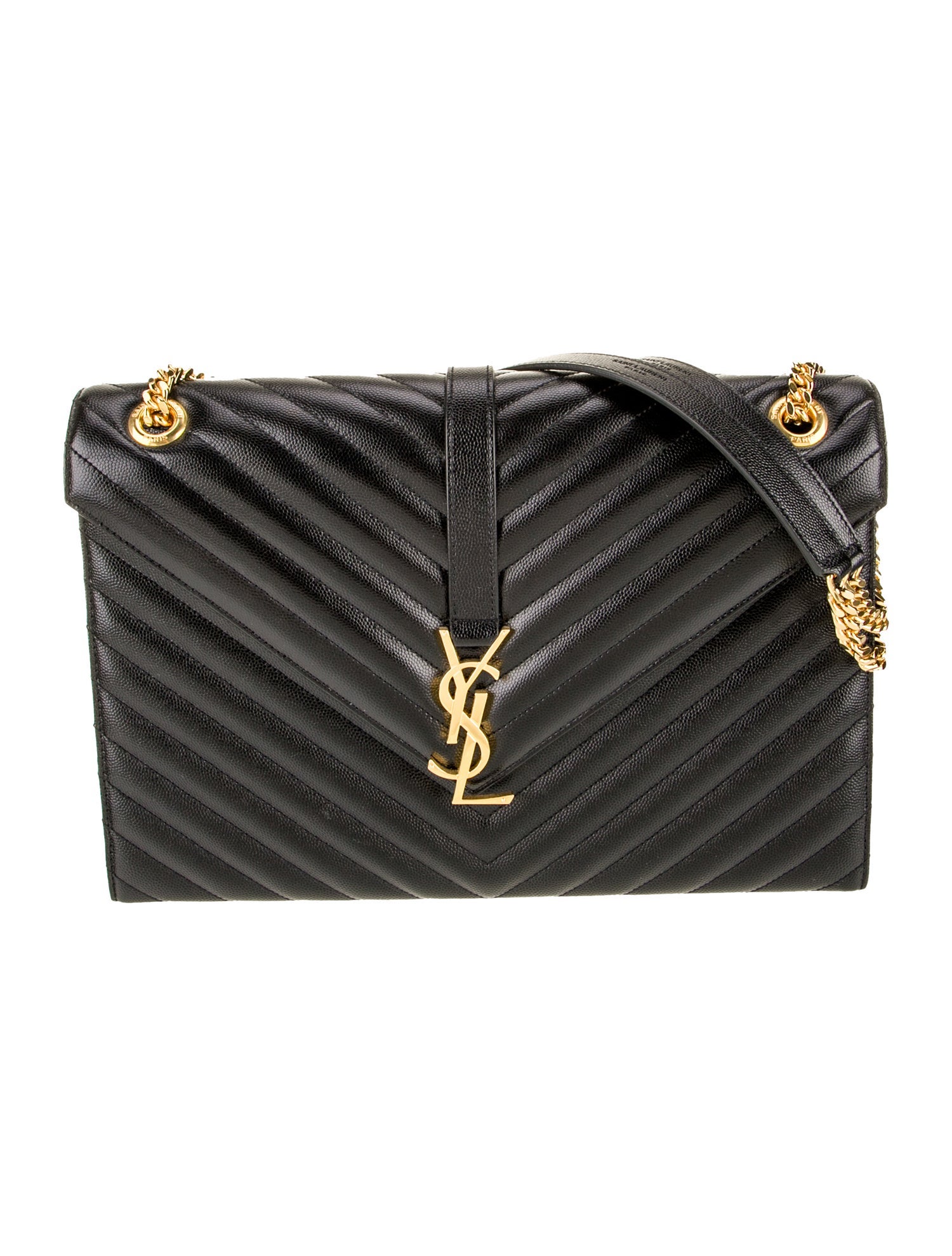 Saint Laurent Leather Envelope