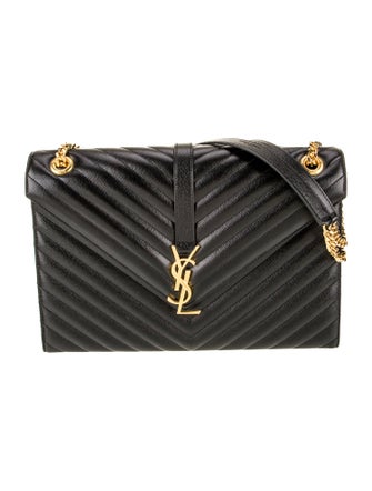 Saint Laurent Leather Envelope