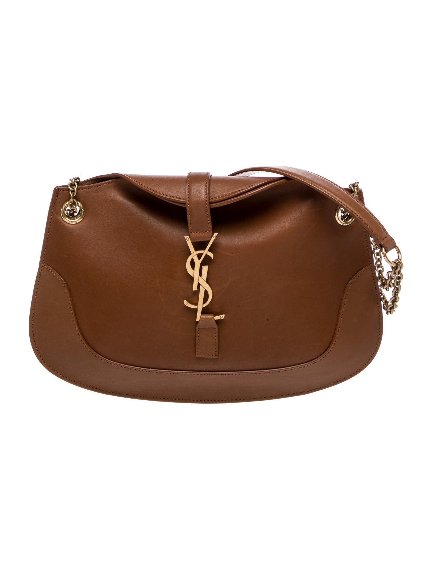 Saint Laurent Leather Shoulder Bag 2023