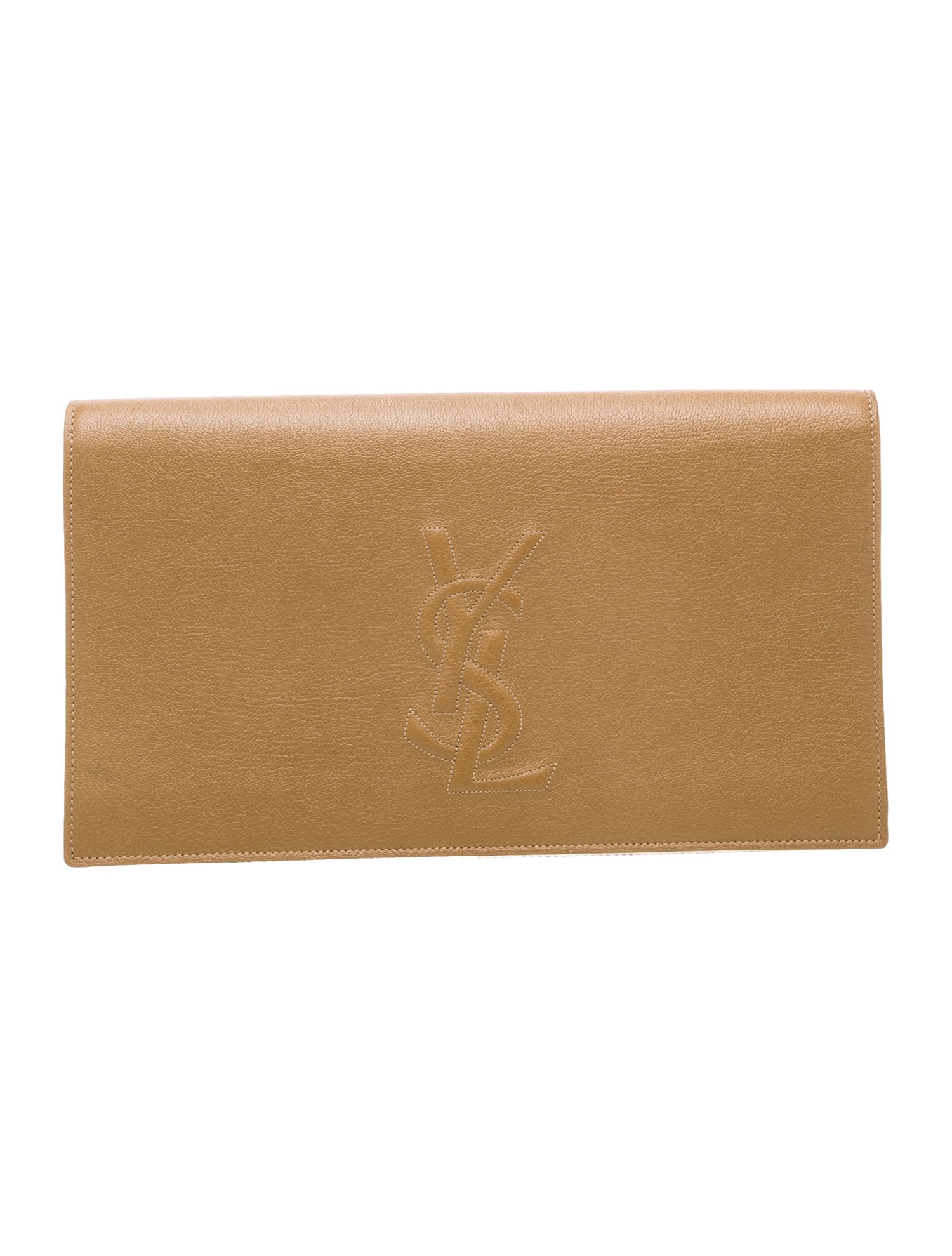 Yves Saint Laurent Leather Clutch