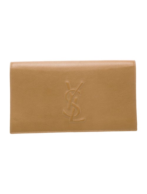 Yves Saint Laurent Leather Clutch