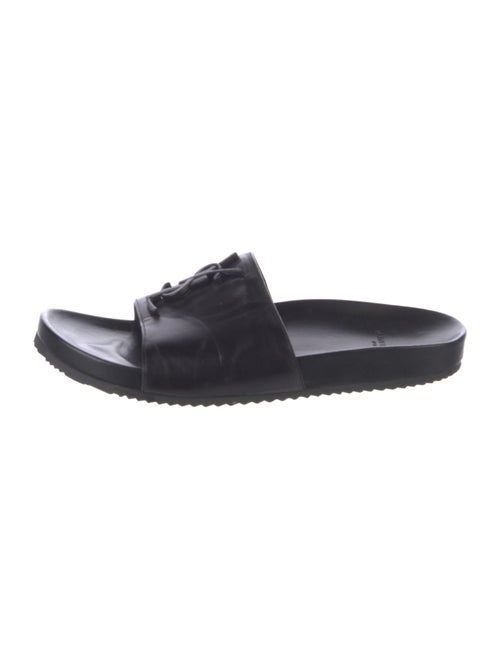Saint Laurent Leather Slides
