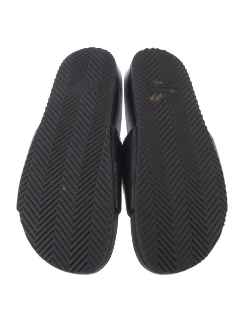 Saint Laurent Leather Slides