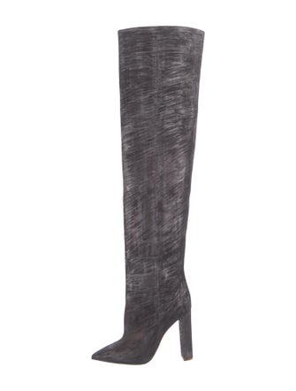 Saint Laurent Suede Boots