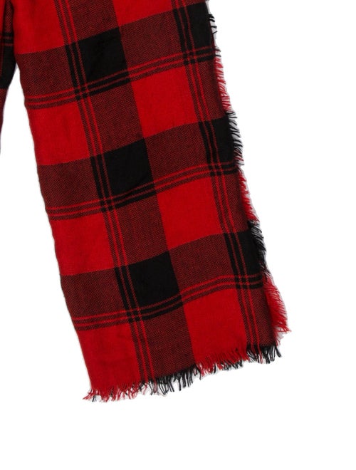 Saint Laurent Striped Scarf