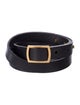 Saint Laurent Skinny Leather Belt
