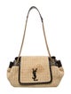 Saint Laurent Raffia Raffia Nolita Chain Bag Small