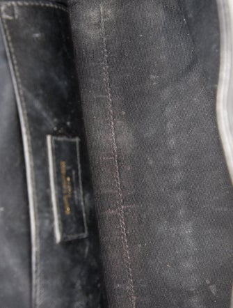 Saint Laurent Raffia Raffia Nolita Chain Bag Small