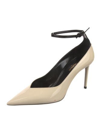 Saint Laurent Patent Leather D'Orsay Pumps