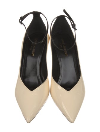Saint Laurent Patent Leather D'Orsay Pumps