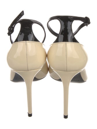 Saint Laurent Patent Leather D'Orsay Pumps