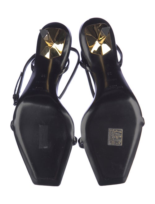 Saint Laurent Patent Leather Sandals