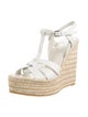 Saint Laurent Leather Espadrilles