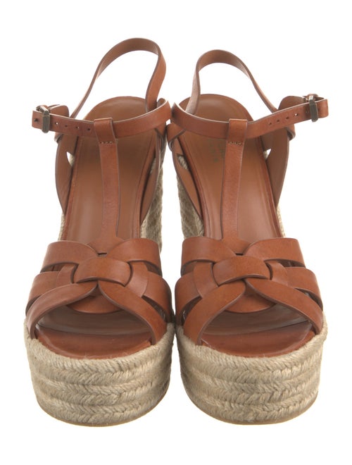 Saint Laurent Leather Espadrilles
