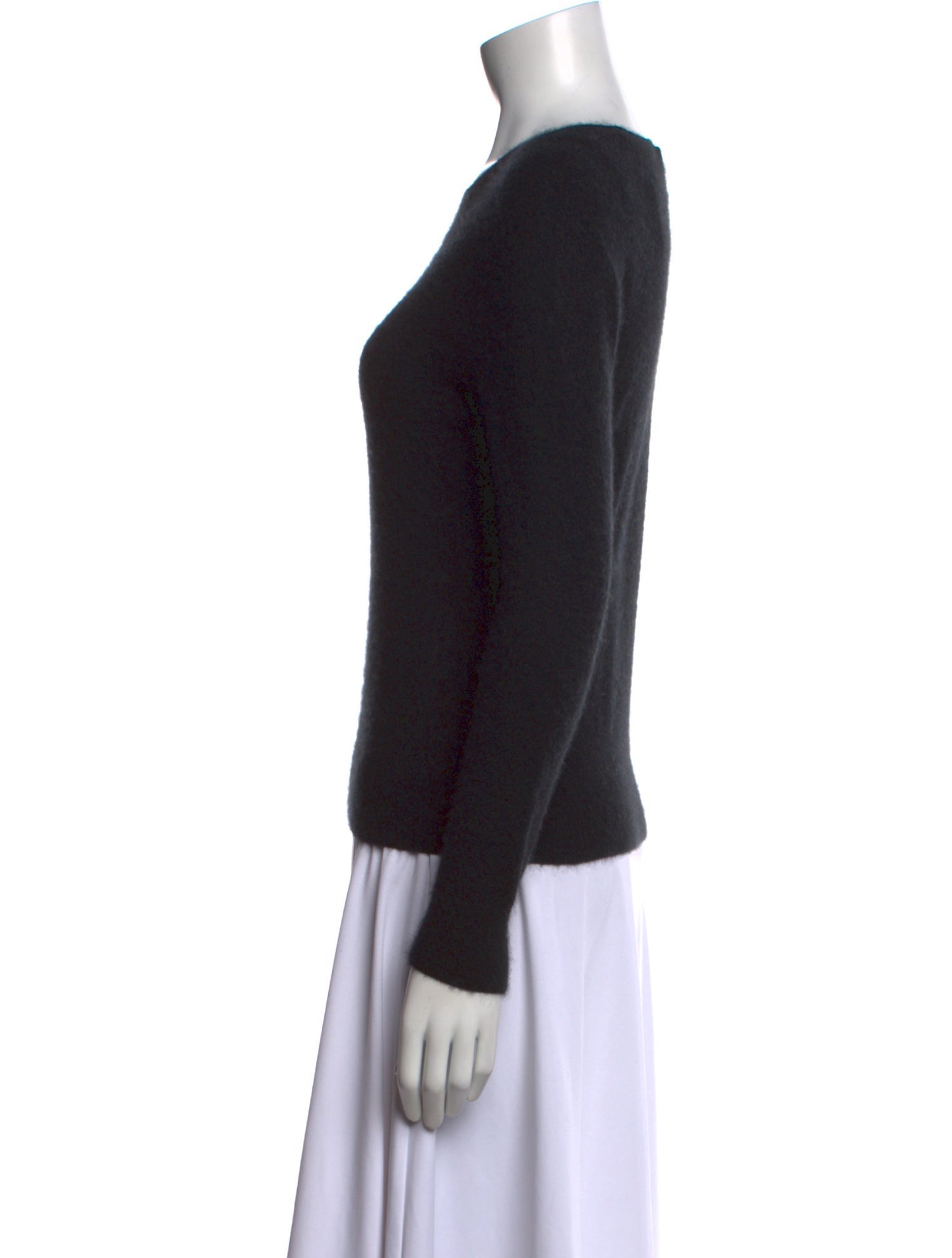 Saint Laurent Cashmere Scoop Neck Sweater