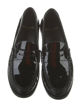 Saint Laurent Patent Leather Loafers