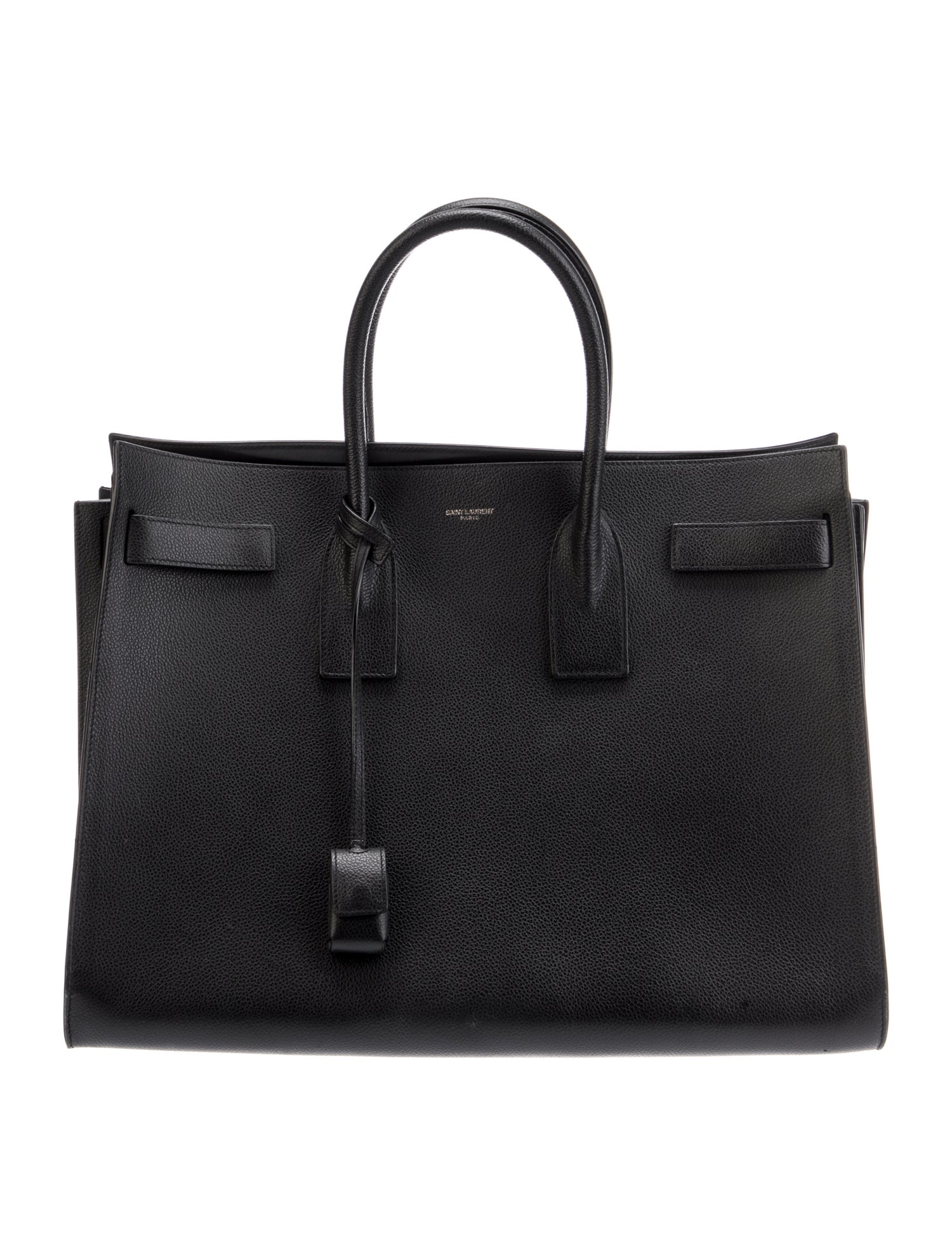 Saint Laurent Leather Sac De Jour Large
