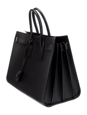 Saint Laurent Leather Sac De Jour Large