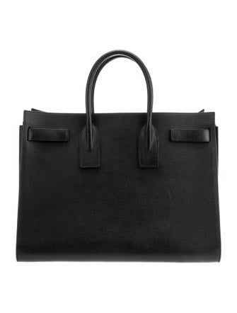 Saint Laurent Leather Sac De Jour Large