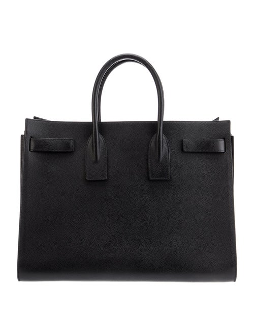 Saint Laurent Leather Sac De Jour Large