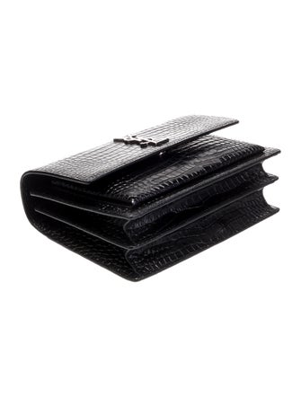 Saint Laurent Embossed Leather Sunset Medium