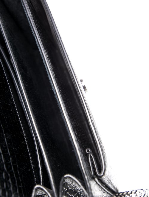 Saint Laurent Embossed Leather Sunset Medium