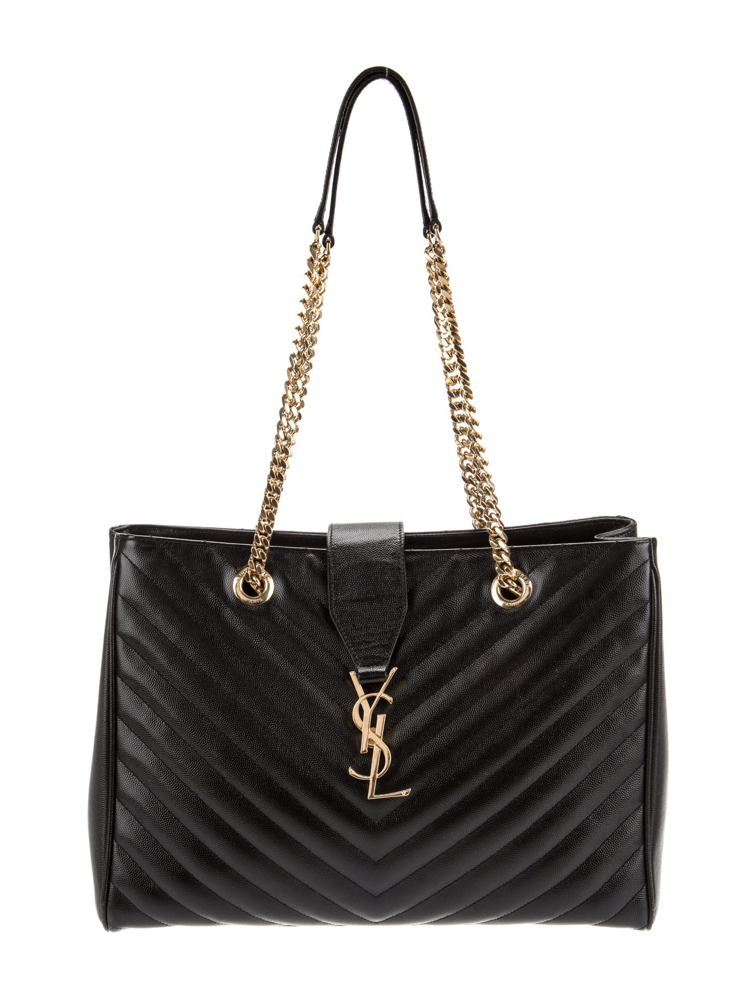 Saint Laurent Chevron Shopping